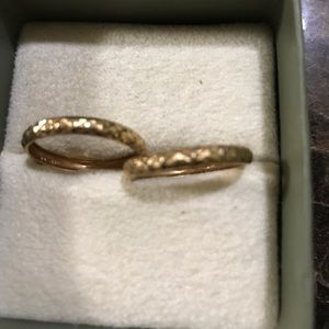 14 k Gold bands